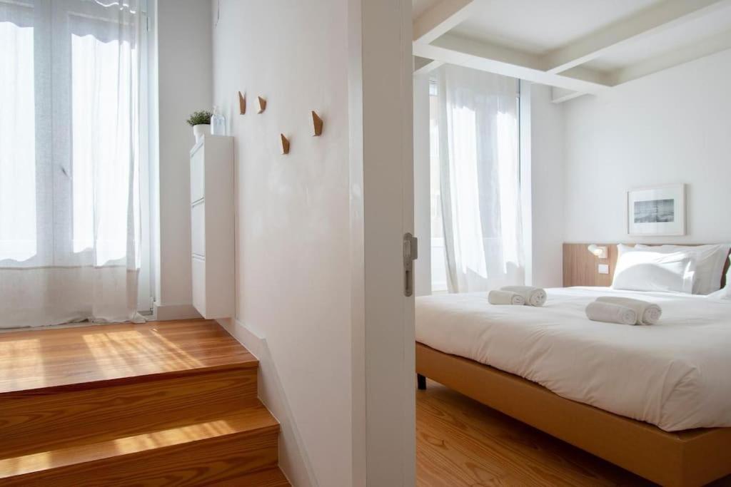 Apartamento Liberdade Stylish Attic With Ac And View *
